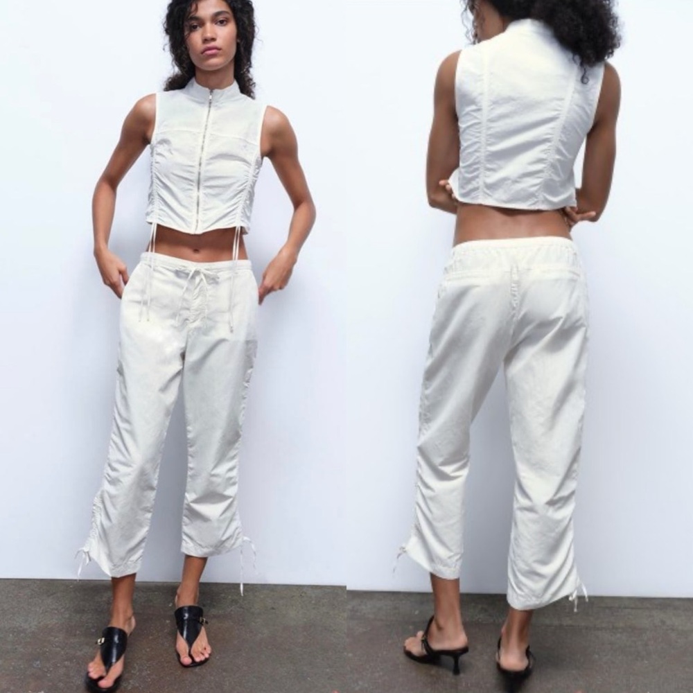 💫 Zara Ruched Pants - NEW 💫